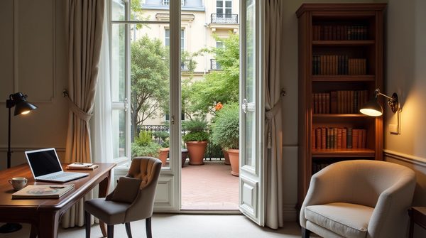 Paris professionnel : trouver la chambre d'hôtel parfaite pour travailler en toute sérénité