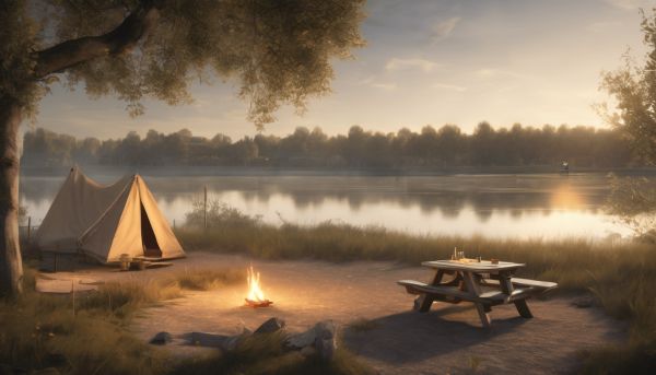 Séjournez au camping bordant le lac de bordeaux