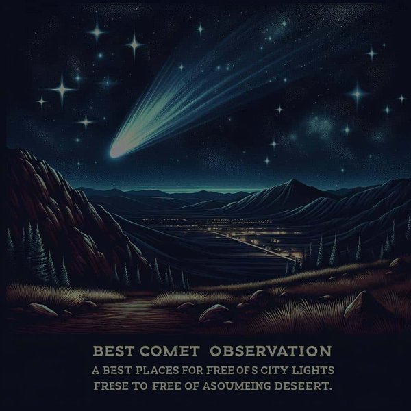 Quels sont les meilleurs endroits pour l'observation des comètes ?