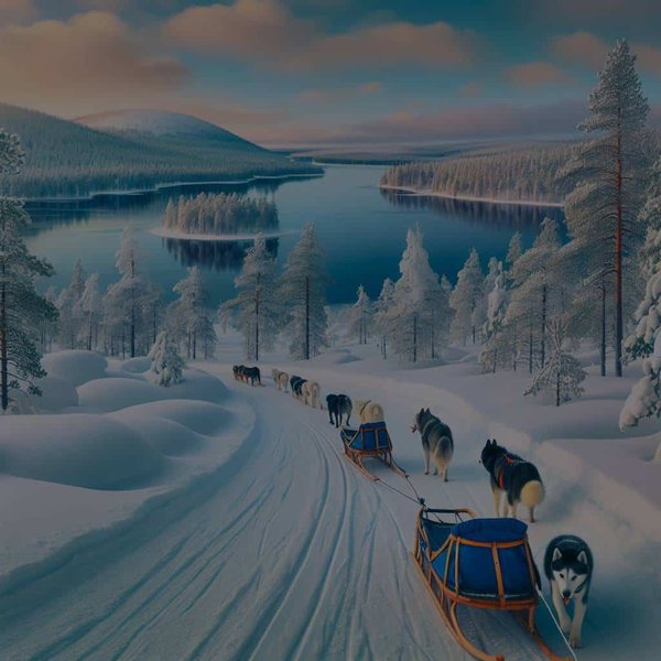 Quelles sont les meilleures destinations pour une randonnée en traîneau à chiens en Finlande ?