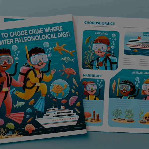 Comment choisir une croisière où les enfants peuvent participer à des fouilles paléontologiques marines?